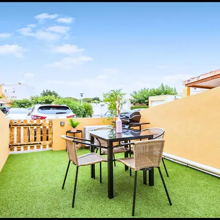 L'Ecrin- Appart Cosy Avec Parking Terrasse & Clim Mer 200M *