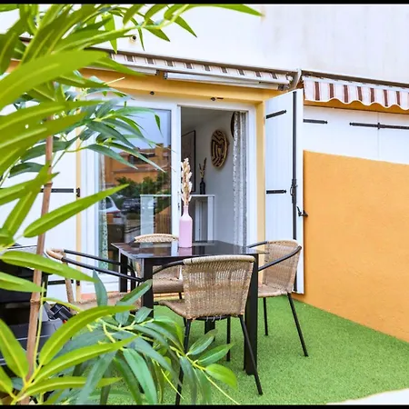 L'Ecrin- Appart Cosy Avec Parking Terrasse & Clim Mer 200M Apartamento