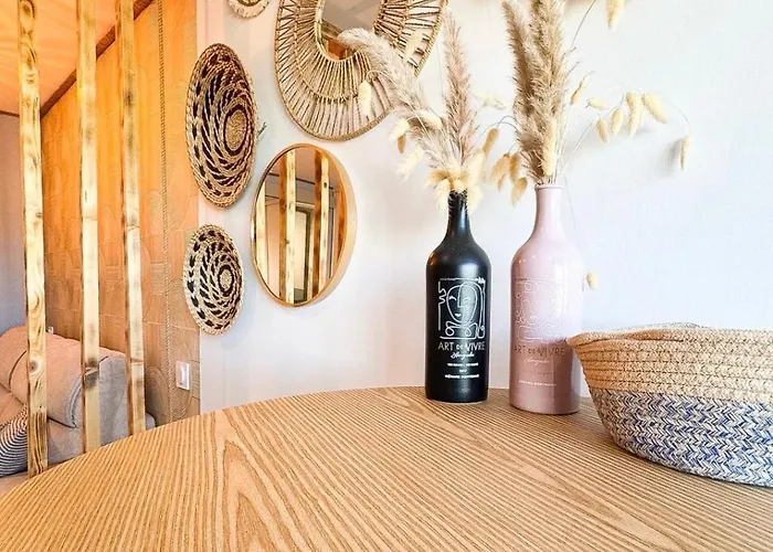 Savane- Cosy Avec Parking Terrasse & Clim 200m Apartamento Agde